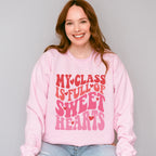 My Class is Full of Sweet Hearts Valentine Theme T-shirt, Hoodie, Sweatshirt