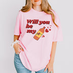Will You Be My Valentina? Valentines Theme T-shirt, Hoodie, Sweatshirt