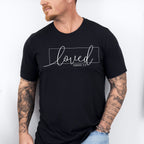 Loved Romans 5:8 Valentines Theme T-shirt, Hoodie, Sweatshirt