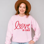 Love To Teach Valentines Theme T-shirt, Hoodie, Sweatshirt