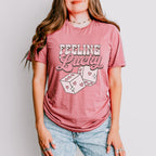 Feeling Lucky Valentines Theme T-shirt, Hoodie, Sweatshirt