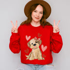 Valentine Dog Valentines Theme T-shirt, Hoodie, Sweatshirt