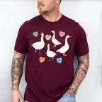 Valentine Ducks Valentines Theme T-shirt, Hoodie, Sweatshirt