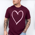 White Heart Valentines Theme T-shirt, Hoodie, Sweatshirt
