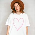 White Heart Valentines Theme T-shirt, Hoodie, Sweatshirt