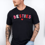 Besties Valentines Theme T-shirt, Hoodie, Sweatshirt