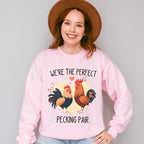 Perfect Pecking Pair Valentines Theme T-shirt, Hoodie, Sweatshirt