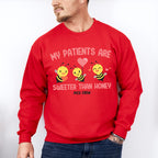 My Patients Are Sweeter Than Honey Valentines Theme T-shirt, Hoodie, Sweatshirt