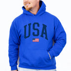 US Flag USA 4Th Of July Unisex Crewneck T-Shirt Sweatshirt Hoodie