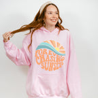 Forever Chasing Sunset Circle Design Summer Theme Unisex Crewneck T-Shirt Sweatshirt Hoodie