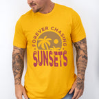 Palms Forever Chasing Sunset Summer Theme Unisex Crewneck T-Shirt Sweatshirt Hoodie