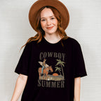 Cowboy Summer Summer Theme Unisex Crewneck T-Shirt Sweatshirt Hoodie
