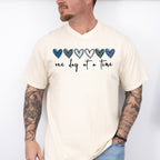 One Day At A Time Mental Health Theme Unisex Crewneck T-Shirt Sweatshirt Hoodie