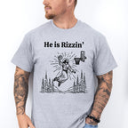 He Is Rizzin Easter Day Unisex Crewneck T-Shirt Sweatshirt Hoodie