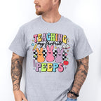 Teaching My Favorite Peeps Easter Day Unisex Crewneck T-Shirt Sweatshirt Hoodie