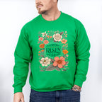 He Is Risen Flowers Easter Day Unisex Crewneck T-Shirt Sweatshirt Hoodie