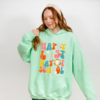 Happy Last Day Of School Colorful Last Day Of School Theme Unisex Crewneck T-Shirt Sweatshirt Hoodie