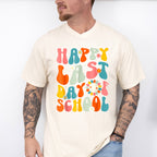 Happy Last Day Of School Colorful Last Day Of School Theme Unisex Crewneck T-Shirt Sweatshirt Hoodie