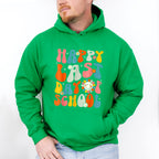 Happy Last Day Of School Colorful Last Day Of School Theme Unisex Crewneck T-Shirt Sweatshirt Hoodie