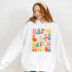 Happy Last Day Of School Colorful Last Day Of School Theme Unisex Crewneck T-Shirt Sweatshirt Hoodie