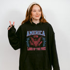 America 1776 Land Of The Free 4Th Of July Unisex Crewneck T-Shirt Sweatshirt Hoodie