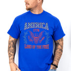 America 1776 Land Of The Free 4Th Of July Unisex Crewneck T-Shirt Sweatshirt Hoodie