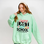 Happy Last Day Of School Teacher Theme Unisex Crewneck T-Shirt Sweatshirt Hoodie