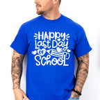 Happy Last Day Of School Theme Unisex Crewneck T-Shirt Sweatshirt Hoodie