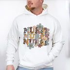 Nurse Flowers Nurse Theme Unisex Crewneck T-Shirt Sweatshirt Hoodie
