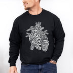 Heart Nurse Theme Unisex Crewneck T-Shirt Sweatshirt Hoodie