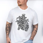 Heart Nurse Theme Unisex Crewneck T-Shirt Sweatshirt Hoodie