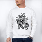 Heart Nurse Theme Unisex Crewneck T-Shirt Sweatshirt Hoodie