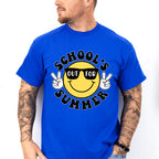 Smiley School's Out For Summer Last Day Of School Theme Unisex Crewneck T-Shirt Sweatshirt Hoodie