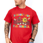School's Out For Summer Last Day Of School Theme Unisex Crewneck T-Shirt Sweatshirt Hoodie
