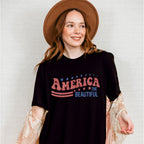 America The Beautiful 4Th Of July Unisex Crewneck T-Shirt Sweatshirt Hoodie