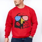Eagle Sunglasses 4Th Of July Unisex Crewneck T-Shirt Sweatshirt Hoodie