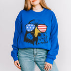 Eagle Sunglasses 4Th Of July Unisex Crewneck T-Shirt Sweatshirt Hoodie