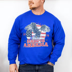 Made In America 4Th Of July Unisex Crewneck T-Shirt Sweatshirt Hoodie