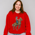 USA Cowboy 4Th Of July Unisex Crewneck T-Shirt Sweatshirt Hoodie