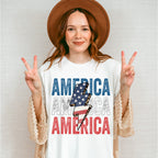 America Lightning 4Th Of July Unisex Crewneck T-Shirt Sweatshirt Hoodie
