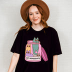 Cats In A Jar Mental Health Theme Unisex Crewneck T-Shirt Sweatshirt Hoodie