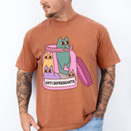 Cats In A Jar Mental Health Theme Unisex Crewneck T-Shirt Sweatshirt Hoodie