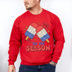 Popsicles 'Tis The Season 4Th Of July Unisex Crewneck T-Shirt Sweatshirt Hoodie