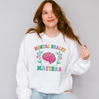 Mental Health Awareness Mental Health Theme Unisex Crewneck T-Shirt Sweatshirt Hoodie