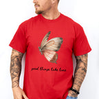 Good Thing Take Time Mental Health Theme Unisex Crewneck T-Shirt Sweatshirt Hoodie