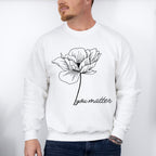 You Matter Mental Health Theme Unisex Crewneck T-Shirt Sweatshirt Hoodie