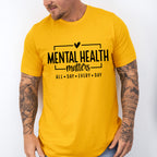 All Day Every Day Mental Health Theme Unisex Crewneck T-Shirt Sweatshirt Hoodie