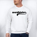 Overthinker Mental Health Theme Unisex Crewneck T-Shirt Sweatshirt Hoodie
