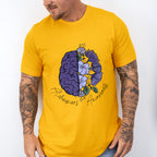 Alzheimer Awareness Mental Health Theme Unisex Crewneck T-Shirt Sweatshirt Hoodie