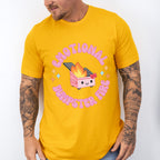 Emotional Dumpster Fire Mental Health Theme Unisex Crewneck T-Shirt Sweatshirt Hoodie